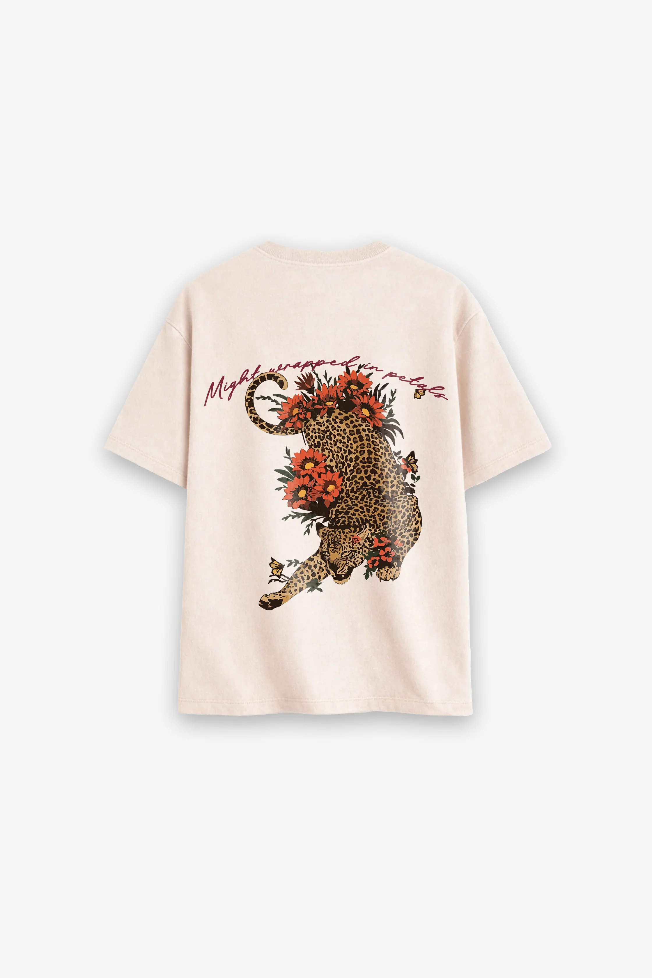 FLORAL PREDATOR GRAPHIC T-SHIRT